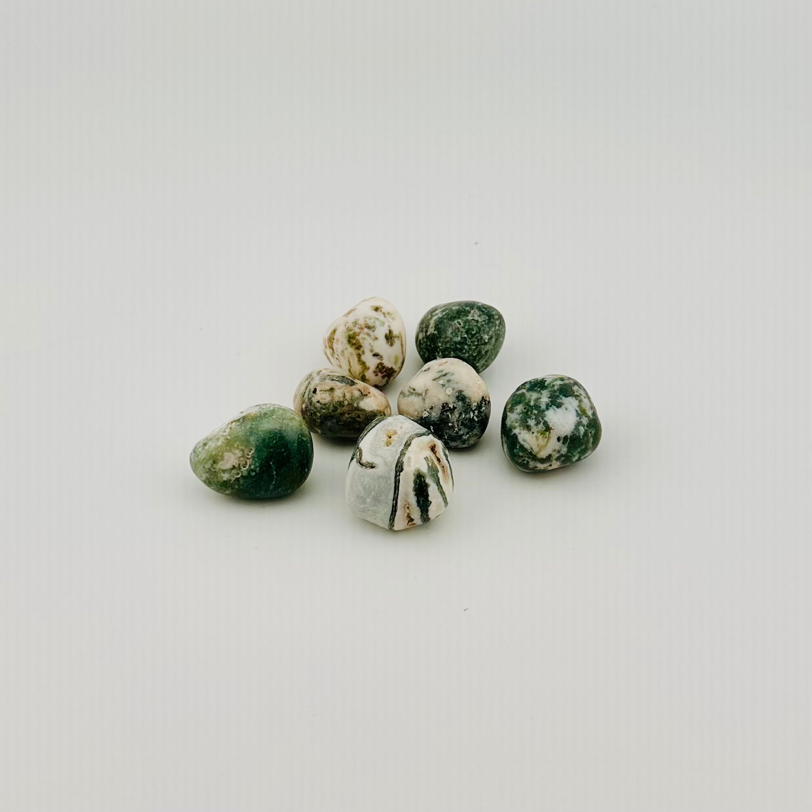 Green Tree Agate Tumble