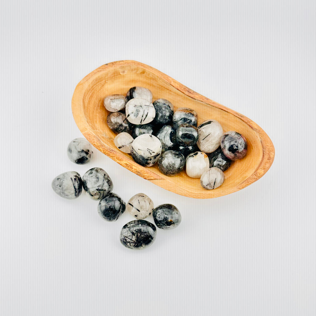 Tourmalinated Quartz Tumble