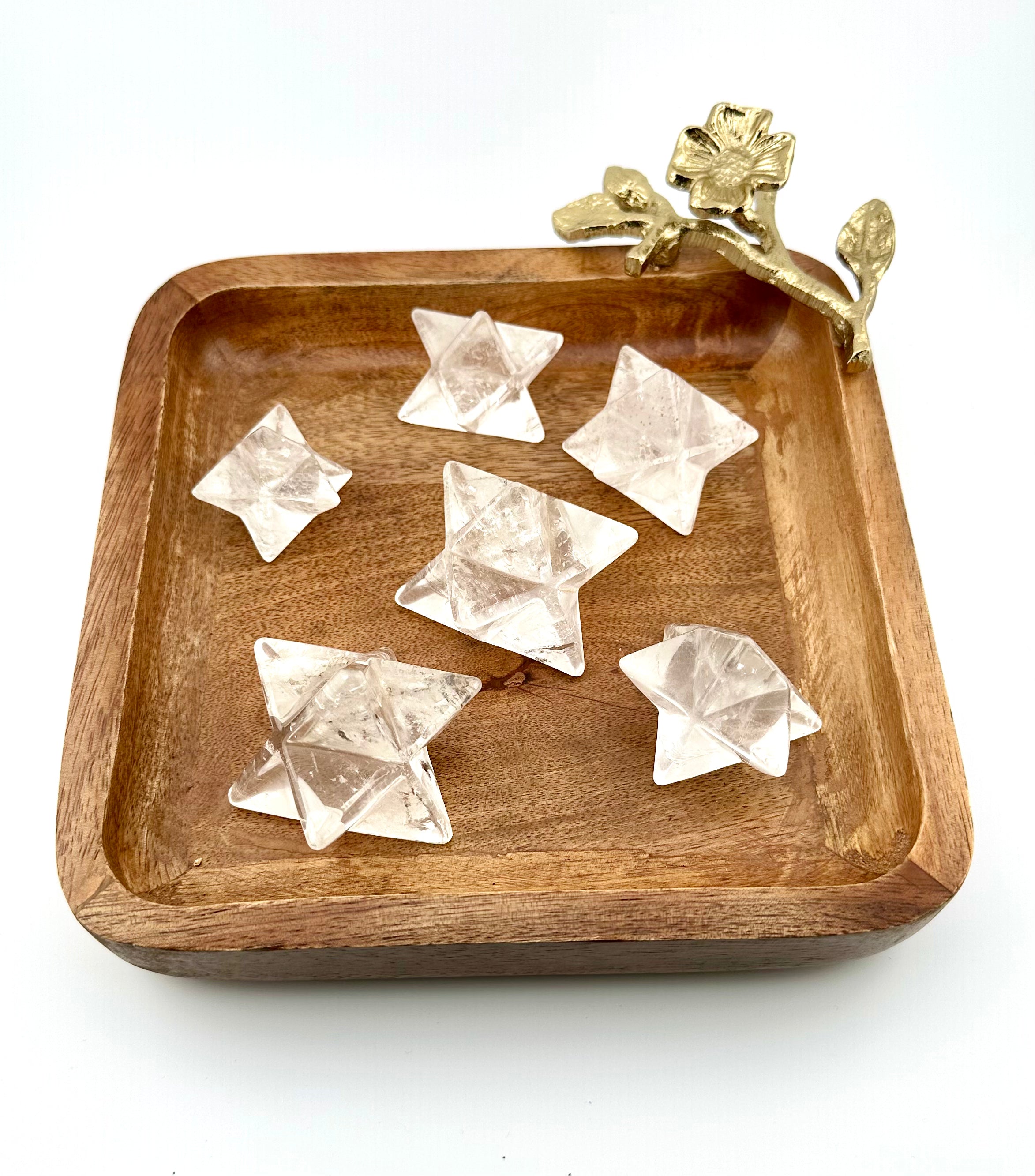 Clear Quartz Merkaba