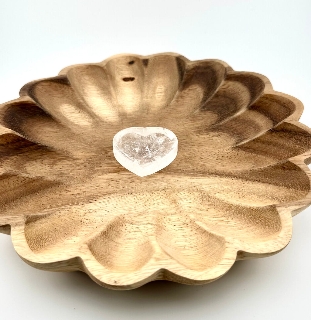 Clear Quartz Worry Stone