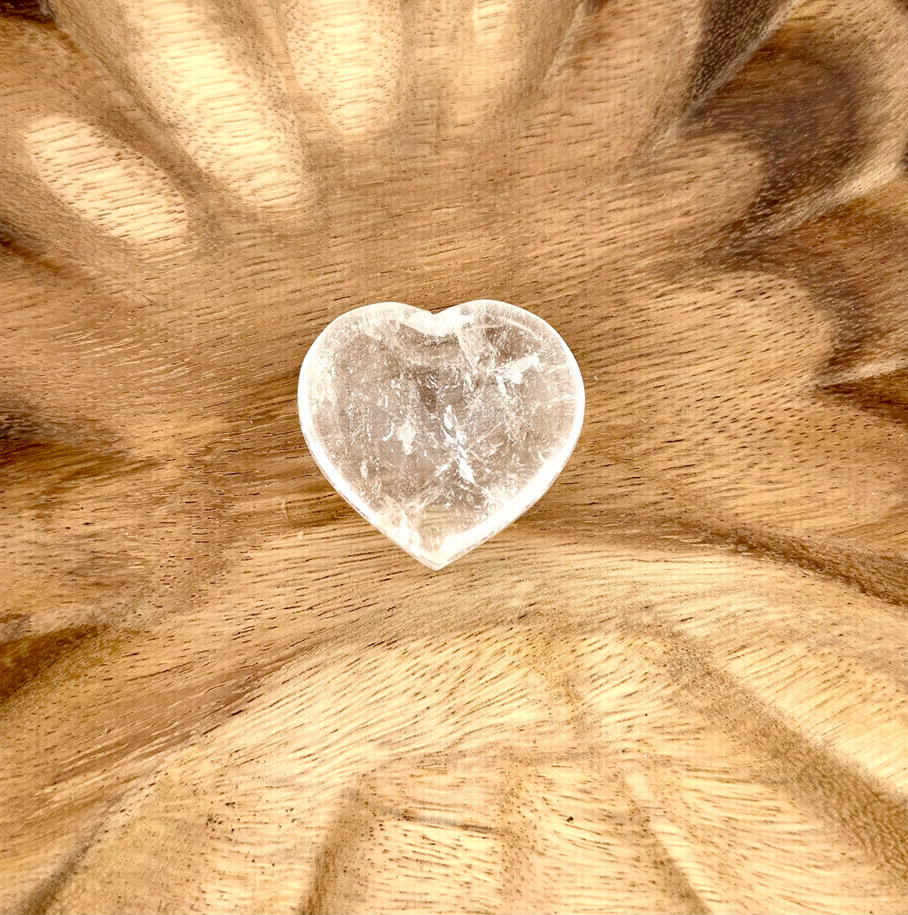 Clear Quartz Worry Stone