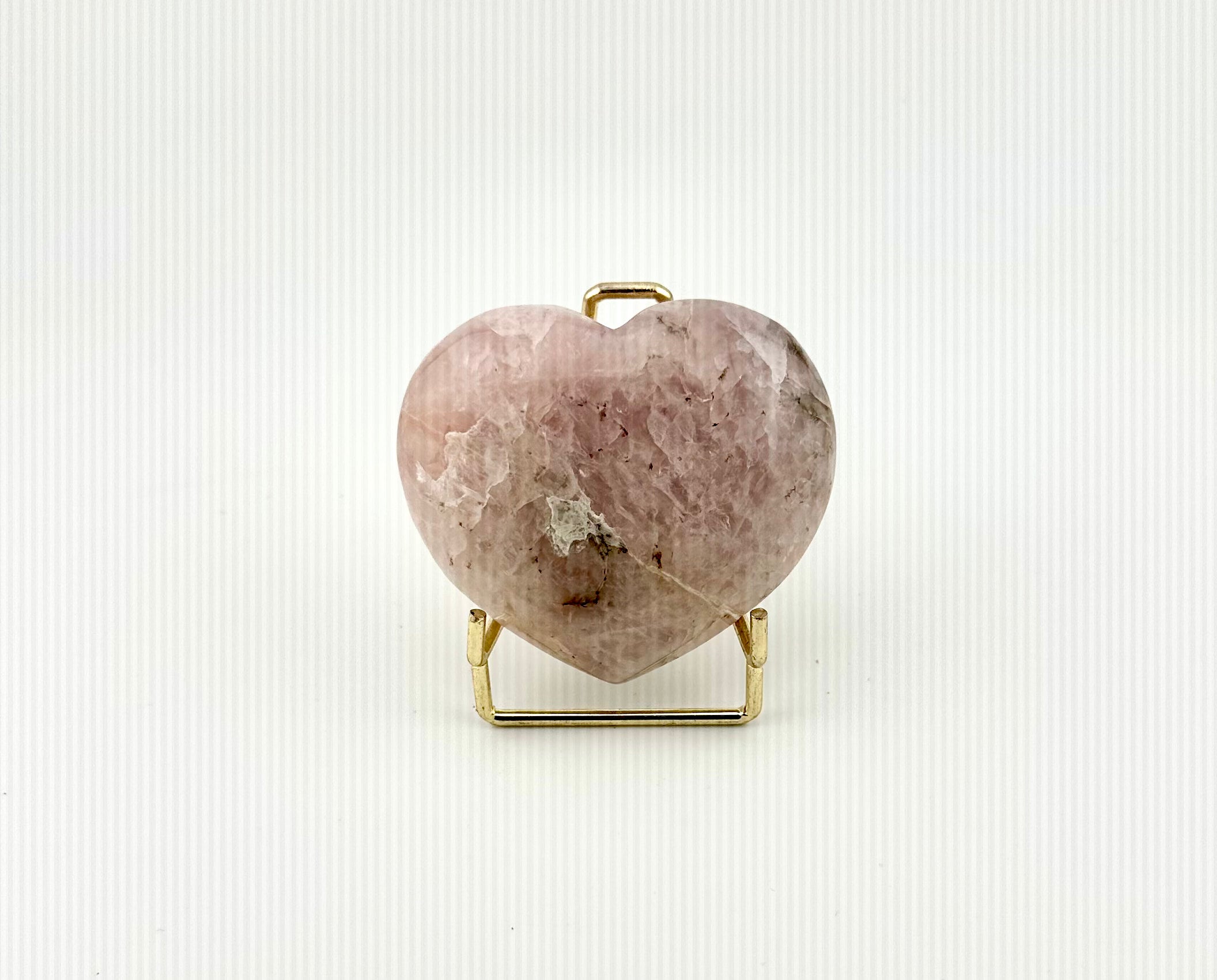Rose Quartz Heart