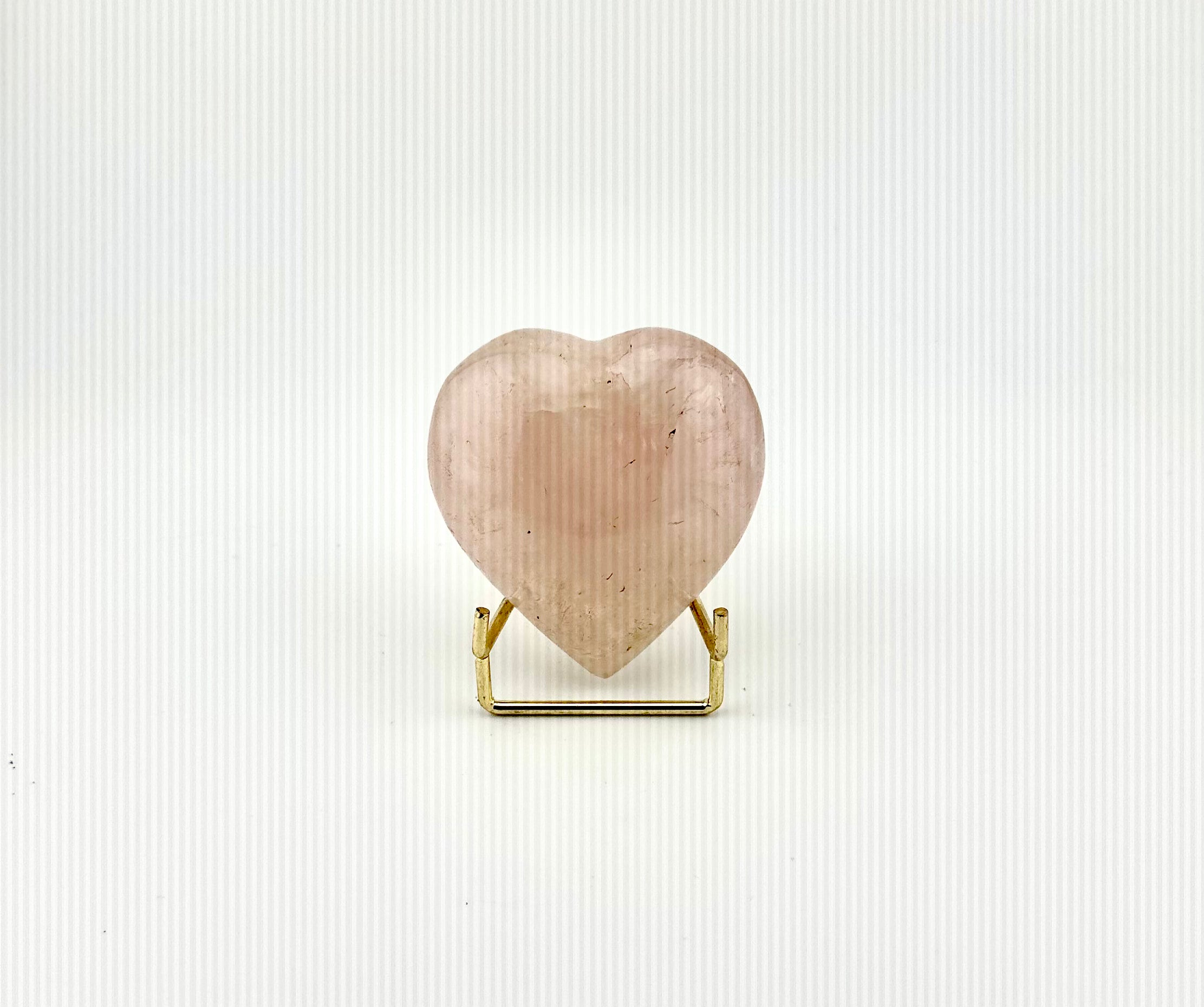 Rose Quartz Heart
