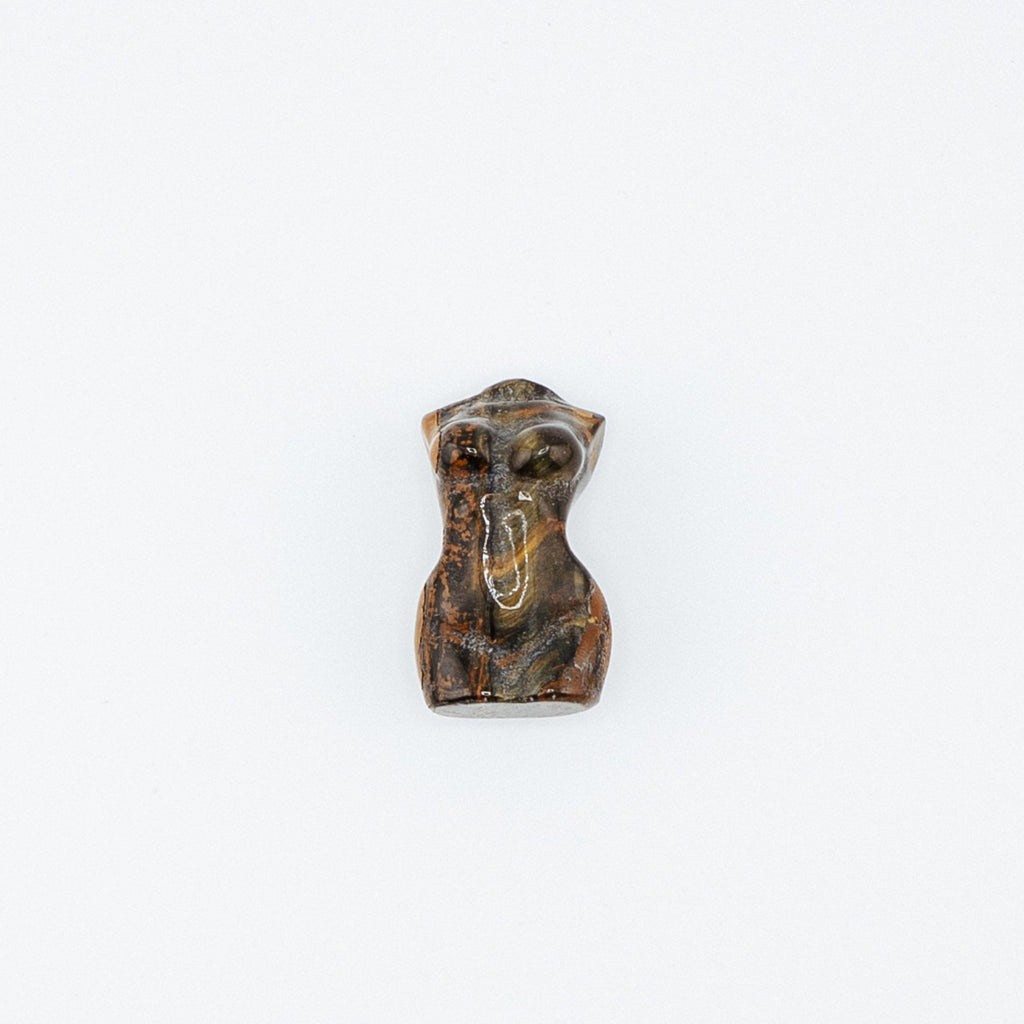 Small carving on a white background
